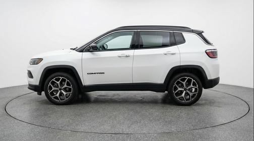 Bright White Clearcoat 2025 Jeep Compass Limited