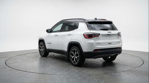 Bright White Clearcoat 2025 Jeep Compass Limited
