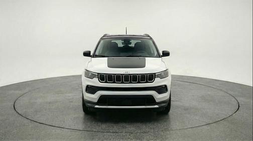 Bright White Clearcoat 2025 Jeep Compass Limited