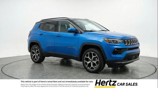 Hydro Blue Pearlcoat 2025 Jeep Compass Limited
