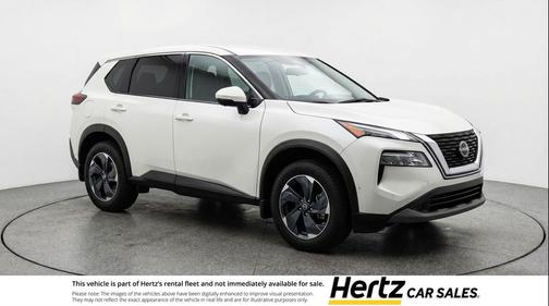 Everest White Pearl Tricoat 2025 Nissan Rogue SV