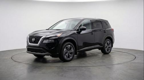 Super Black 2025 Nissan Rogue SV
