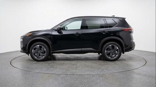 Super Black 2025 Nissan Rogue SV