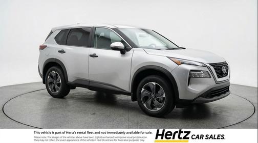 Brilliant Silver Metallic 2025 Nissan Rogue SV