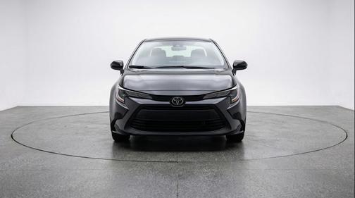 Midnight Black Metallic 2025 Toyota Corolla LE