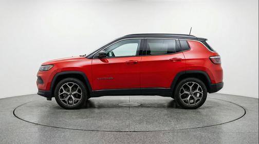 Red Hot Pearlcoat 2025 Jeep Compass Limited