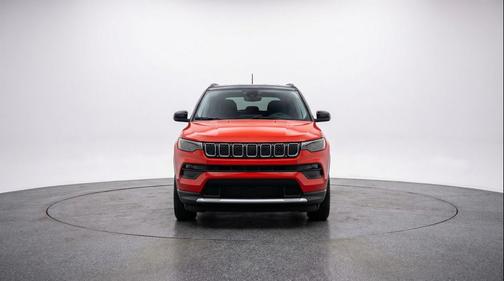 Red Hot Pearlcoat 2025 Jeep Compass Limited