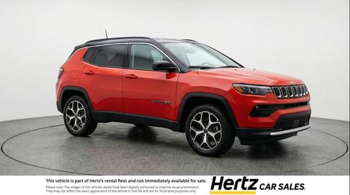 Red Hot Pearlcoat 2025 Jeep Compass Limited