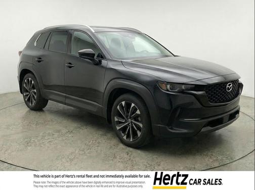 Jet Black Mica 2025 Mazda CX-50 Hybrid Premium Plus Package