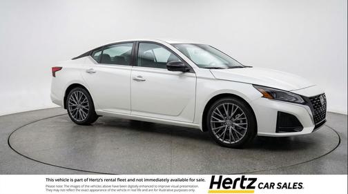 Glacier White 2025 Nissan Altima SV FWD