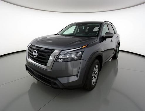 Gun Metallic 2025 Nissan Pathfinder SV FWD