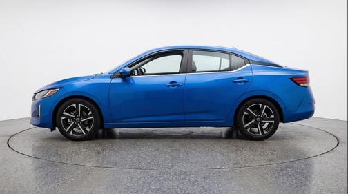 Electric Blue Metallic 2025 Nissan Sentra SV