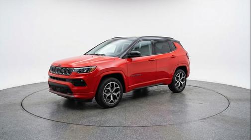 Red Hot Pearlcoat 2025 Jeep Compass Limited