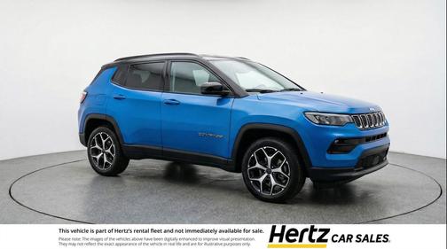 Hydro Blue Pearlcoat 2025 Jeep Compass Limited