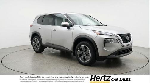 Brilliant Silver Metallic 2025 Nissan Rogue SV
