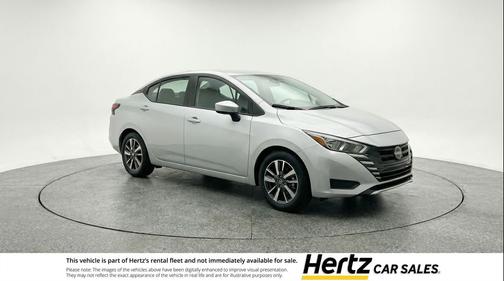 Brilliant Silver Metallic 2025 Nissan Versa 1.6 SV