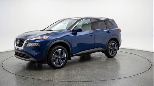 Deep Ocean Blue Pearl 2025 Nissan Rogue SV