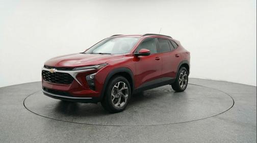 Crimson Metallic 2025 Chevrolet Trax LT