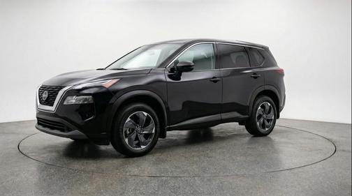 Super Black 2025 Nissan Rogue SV