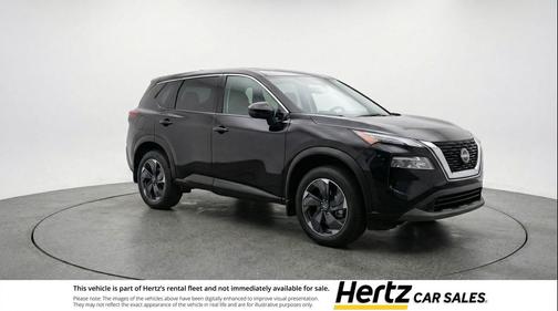 Super Black 2025 Nissan Rogue SV