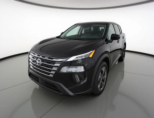 Super Black 2025 Nissan Rogue SV