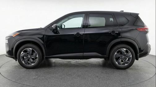 Super Black 2025 Nissan Rogue SV