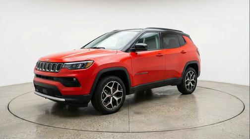 Red Hot Pearlcoat 2025 Jeep Compass Limited
