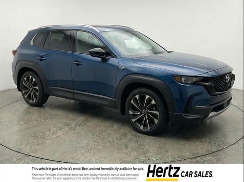 Ingot Blue Metallic 2025 Mazda CX-50 Hybrid Premium Plus Package