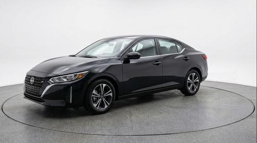 Super Black 2025 Nissan Sentra SV