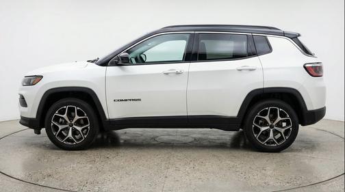 Bright White Clearcoat 2025 Jeep Compass Limited