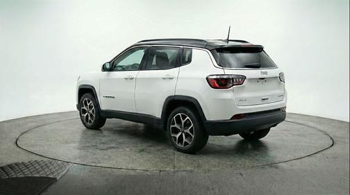 Bright White Clearcoat 2025 Jeep Compass Limited