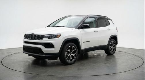 Bright White Clearcoat 2025 Jeep Compass Limited