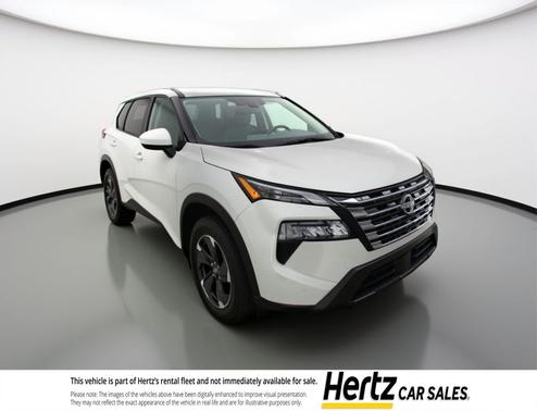 Everest White Pearl Tricoat 2025 Nissan Rogue SV