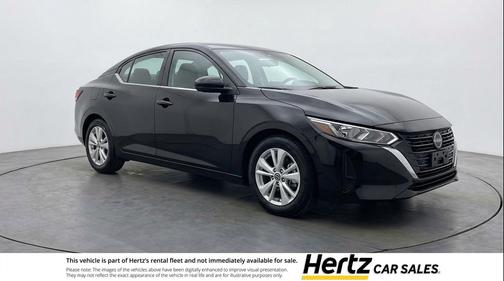 Super Black 2025 Nissan Sentra S