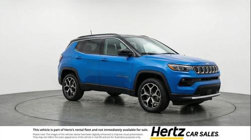 Hydro Blue Pearlcoat 2025 Jeep Compass Limited