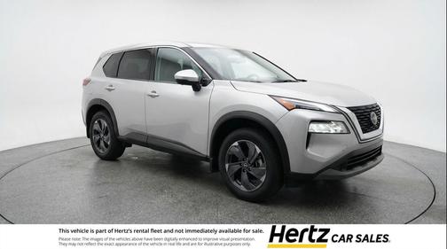 Brilliant Silver Metallic 2025 Nissan Rogue SV