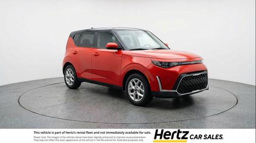 Inferno Red 2025 Kia Soul LX
