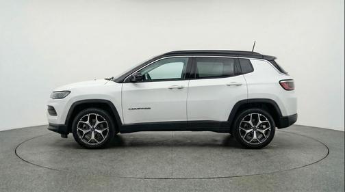 Bright White Clearcoat 2025 Jeep Compass Limited