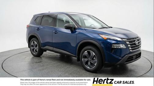 Deep Ocean Blue Pearl 2025 Nissan Rogue SV