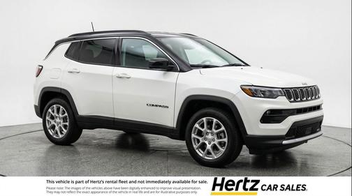 Bright White Clearcoat 2025 Jeep Compass Limited