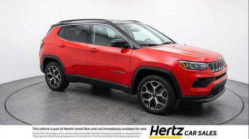 Red Hot Pearlcoat 2025 Jeep Compass Limited