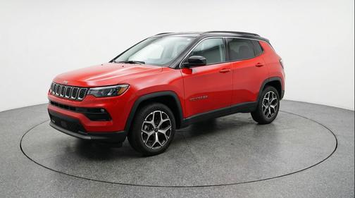 Red Hot Pearlcoat 2025 Jeep Compass Limited