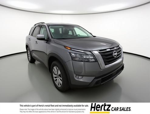 Gun Metallic 2025 Nissan Pathfinder SV 4WD