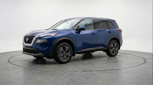 Deep Ocean Blue Pearl 2025 Nissan Rogue SV