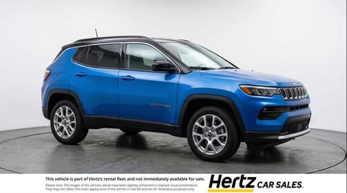 Hydro Blue Pearlcoat 2025 Jeep Compass Limited