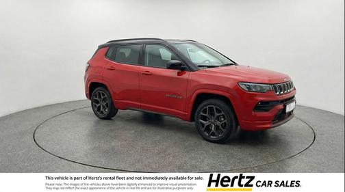 Red Hot Pearlcoat 2025 Jeep Compass Limited