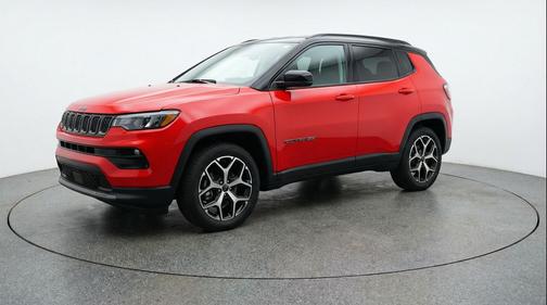 Red Hot Pearlcoat 2025 Jeep Compass Limited