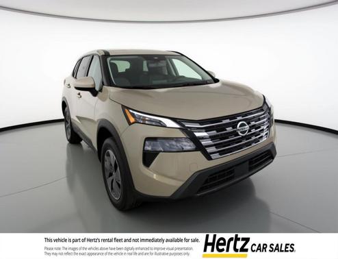 Baja Storm Metallic 2025 Nissan Rogue SV