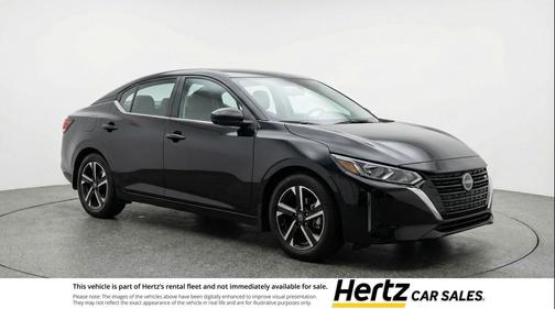 Super Black 2025 Nissan Sentra SV