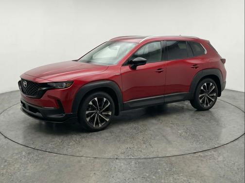 Soul Red Crystal Metallic 2025 Mazda CX-50 Hybrid Premium Plus Package